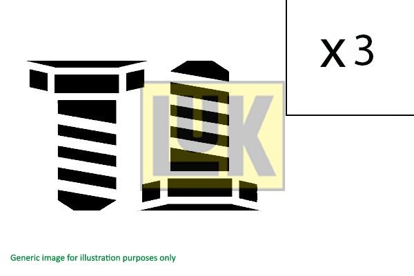 LuK Kit bulloni, Volano 411 0156 11 LuK 411 0156 11 costo Vite del volano Porsche 911 993 originale