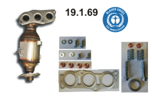 EBERSPÄCHER Καταλύτης 19.1.69 Καταλύτης EBERSPÄCHER CHRYSLER 19.1.69