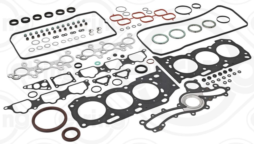 ELRING Hel packningssats, motor 784.690 Byta Topplockspackning Toyota Land Cruiser 150 kostnad ELRING 784.690