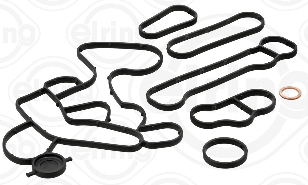 ELRING Blīvju komplekts, Eļļas radiators 868.250 ELRING 868.250 Eļļas radiators blīve Mercedes S213 cena