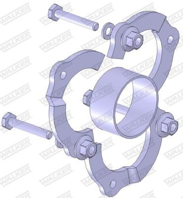 WALKER Tiiviste, pakoputki 80315 WALKER 80315 VOLVO 940 Pakoputken tiiviste halvat