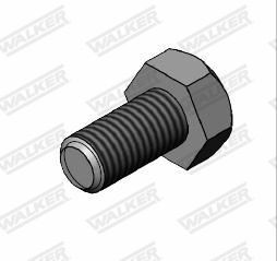 WALKER Schroef, uitlaatsysteem 83110 WALKER 83110 Montageset uitlaat Ford TRANSIT CONNECT originele