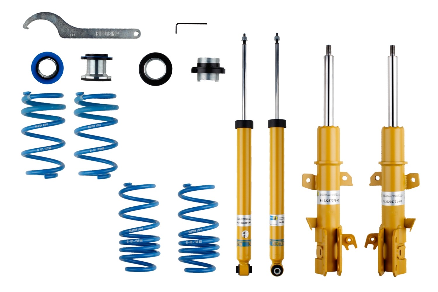 BILSTEIN Sport Kit, fjærsett / dempere 47-275713 BILSTEIN 47-275713 originale Senkesett Ford Escort Mk3 hva koster