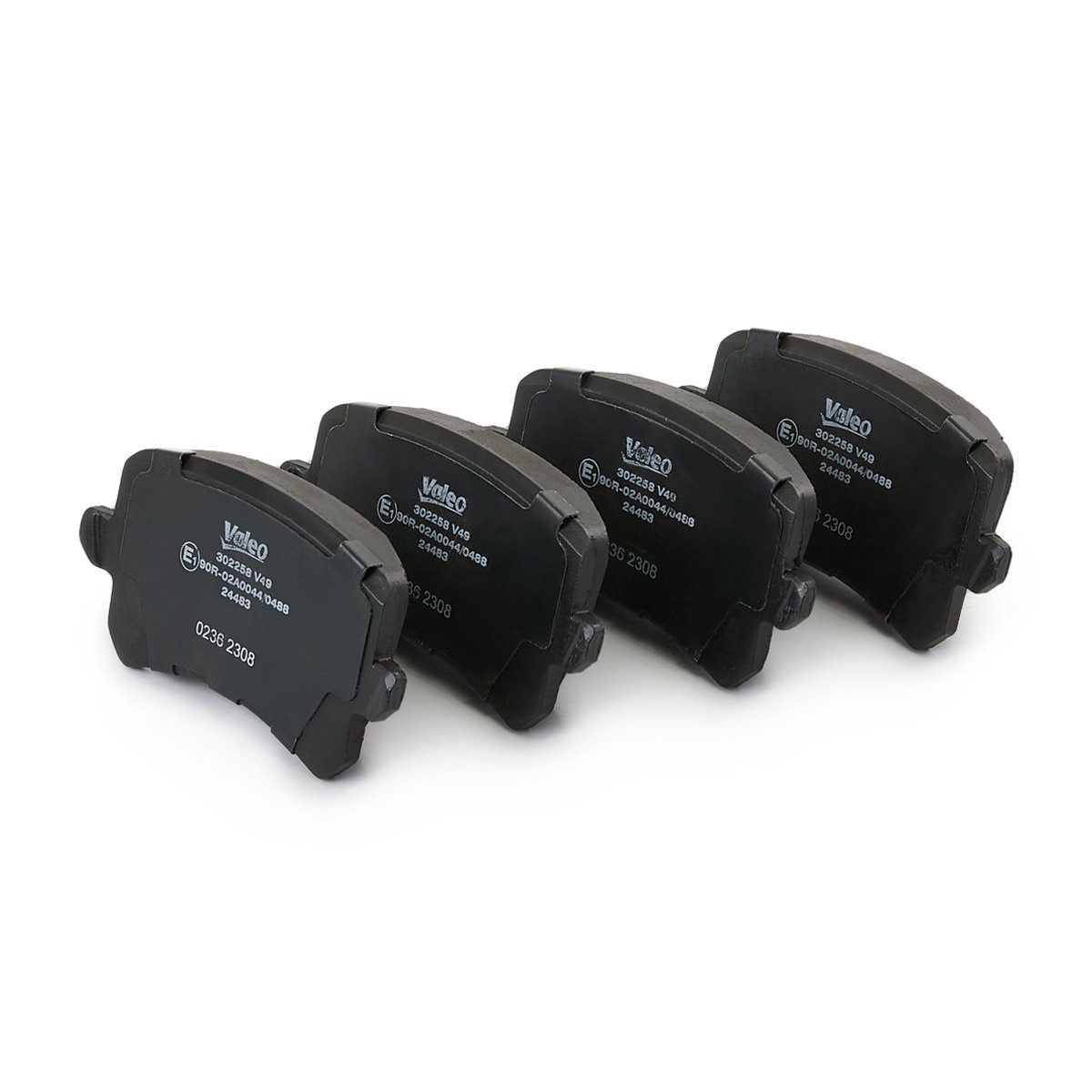 VALEO Piduriklotsid 302258 VALEO 302258 Sport piduriklotsid SEAT Alhambra 7N hind