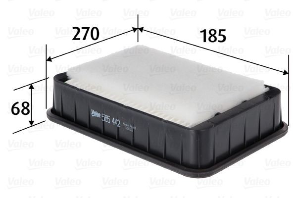 VALEO Luftfilter 585442 585442 Luftfilter VALEO PEUGEOT 108
