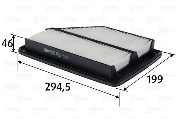 Φίλτρο αέρα VALEO 585455 VALEO 585455 Φίλτρο αέρα Honda CR-V 2005