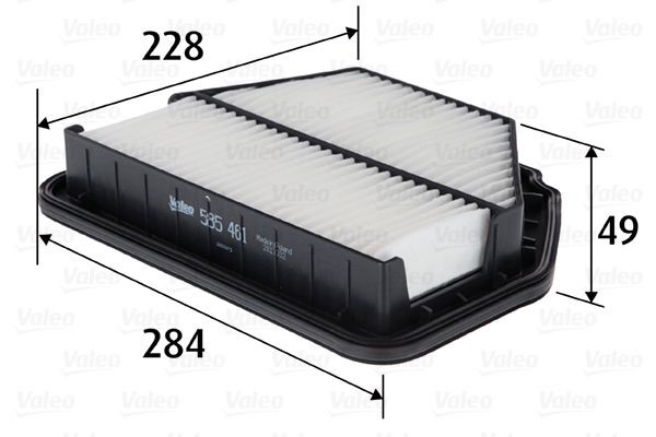 Filtre à air VALEO 585461 VALEO 585461: Filtre d'air Chevy CAPTIVA 2021