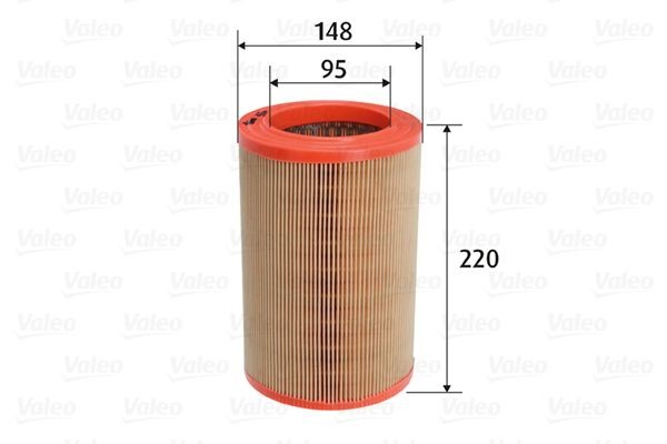VALEO Vzduchový filter 585765 Vzduchový filter VALEO Alfa Romeo 155 585765