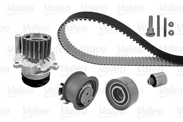 VALEO Kit cinghia distribuzione, pompa acqua 614563 614563 costo Kit cinghia di distribuzione SEAT Mii VALEO
