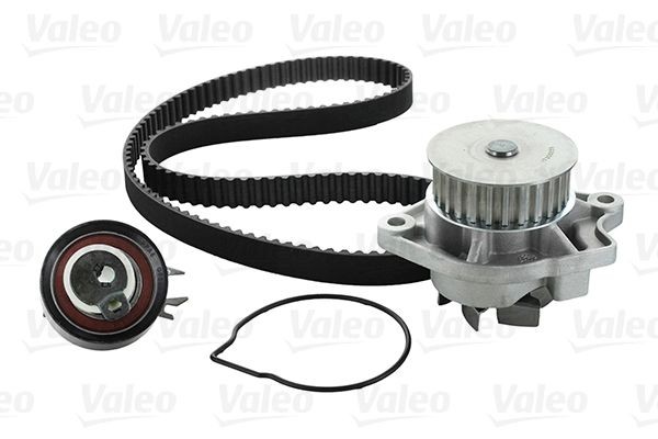 VALEO Tandremssæt med vandpumpe 614587 614587 Vandpumpe + tandremssæt VALEO VW GOLF
