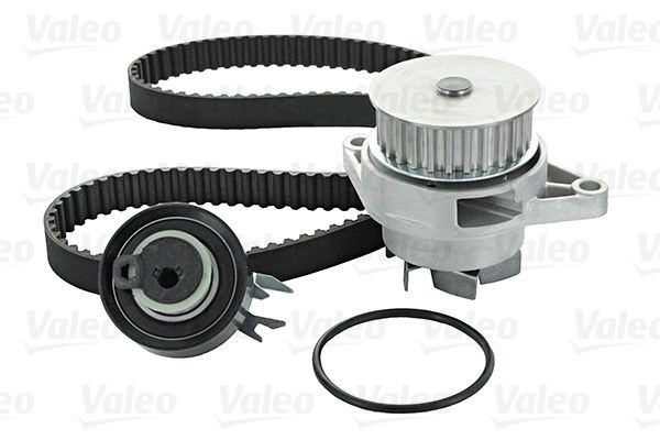 VALEO Tandremssæt med vandpumpe 614595 Vandpumpe + tandremssæt VALEO Volkswagen GOLF 614595