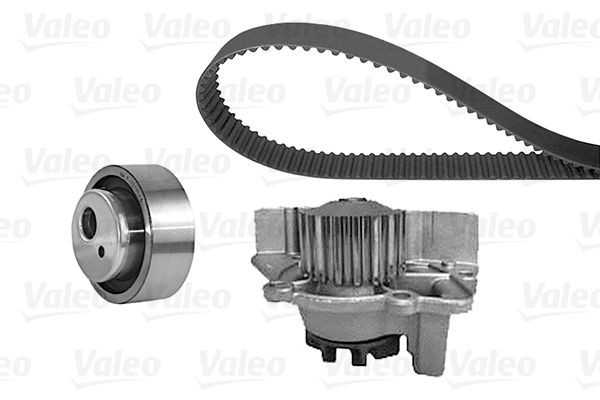VALEO Vodné čerpadlo + sada ozubeného remeňa 614612 Vodné čerpadlo + sada ozubeného remeňa VALEO Peugeot 4008 614612