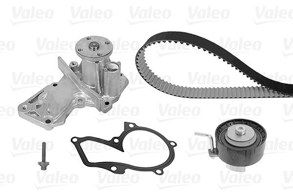 VALEO Tandremssæt med vandpumpe 614617 614617 Vandpumpe + tandremssæt VOLVO V60 VALEO