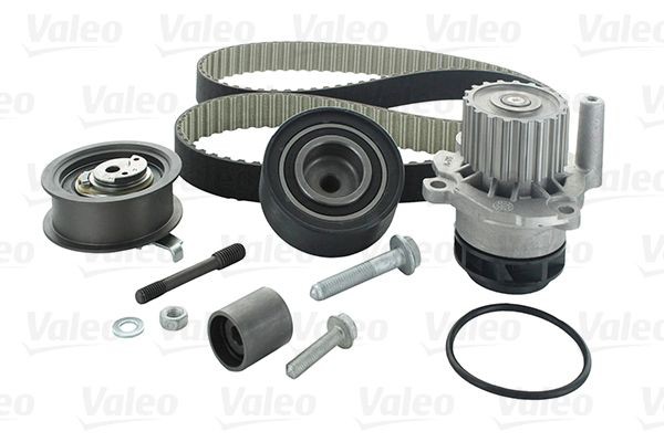 VALEO Distributieriem set + waterpomp 614619 Distributieset met waterpomp VALEO TOURAN 614619 goedkoop
