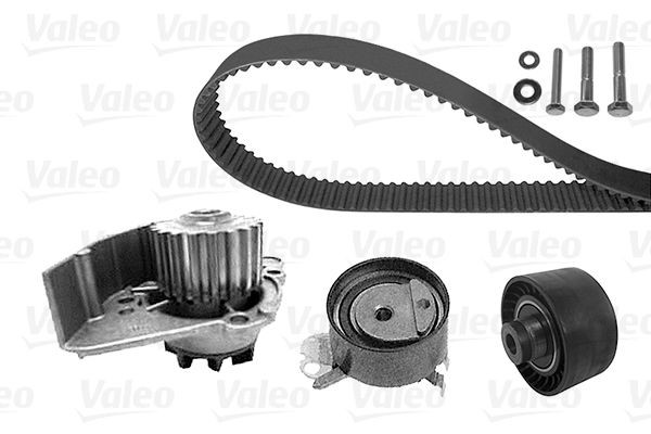 VALEO Kamremssats med vattenpump 614635 614635 VALEO kuggremssats Peugeot PARTNER