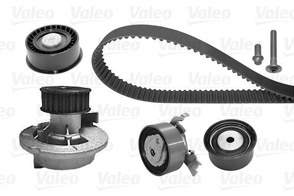 VALEO Veepump + hammasrihmakomplekt 614663 614663 Hammasrihma komplekt OPEL VECTRA VALEO