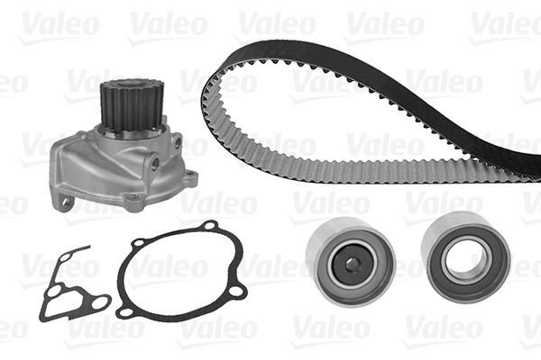 VALEO Bomba de água + kit de correia dentada 614668 614668 Bomba de água + kit de distribuição MAZDA XEDOS VALEO
