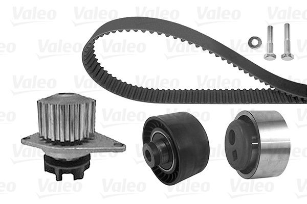 VALEO Vesipumppu + jakohihnasarja 614680 614680 VALEO Jakohihnasarja Peugeot 405 hinta