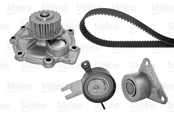 VALEO Ūdenssūknis + Zobsiksnas komplekts 614686 614686 Ūdens sūkņi + zobsiksnas komplekts VALEO MERCEDES-BENZ GLA