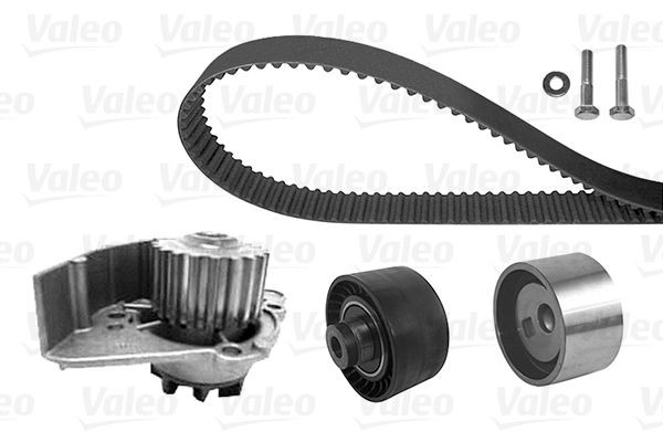 VALEO Vesipumppu + jakohihnasarja 614701 614701 VALEO Jakohihnasarja DODGE CALIBER