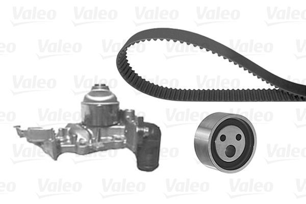 VALEO Tandremssæt med vandpumpe 614702 614702 Vandpumpe + tandremssæt HYUNDAI ix35 VALEO