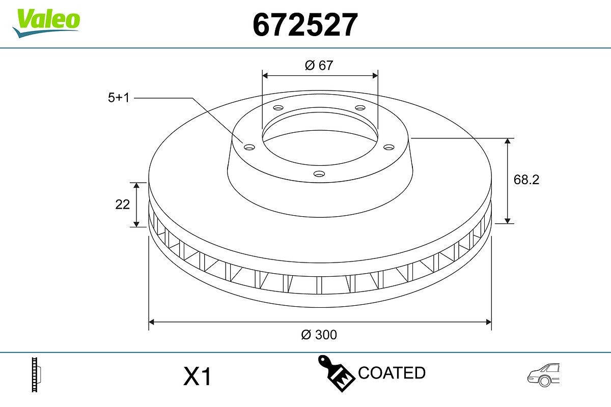 VALEO Piduriketas 672527 672527 Sport pidurikettad MERCEDES-BENZ C-klass VALEO