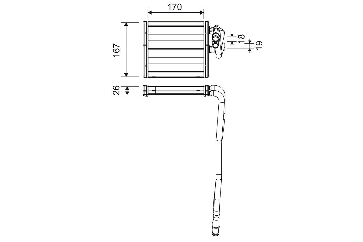 VALEO Wärmetauscher 811510 811510 Wärmetauscher Heizung FORD B-MAX VALEO kaufen