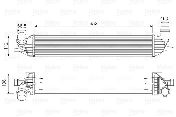 VALEO Ιντερκούλερ 818330 Intercooler VALEO 19 818330 φθηνά