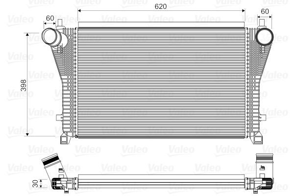 Intercooler VALEO 818347 VALEO 818347 Intercooler SKODA SUPERB 2016