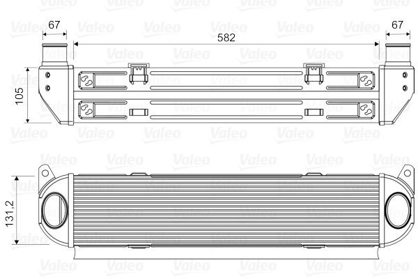 Vahejahuti VALEO 818359 VALEO 818359 LAND ROVER DISCOVERY 2018 Õhuradiaator
