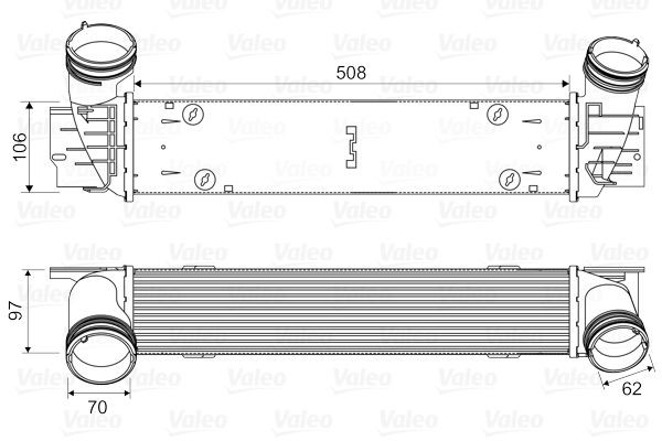 VALEO Chladič plniaceho vzduchu 818594 VALEO 818594 Intercooler BMW G11 cena