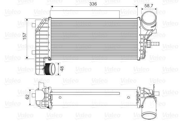Intercooler VALEO 818604 VALEO 818604 Radiator intercooler FORD TOURNEO CONNECT 2024