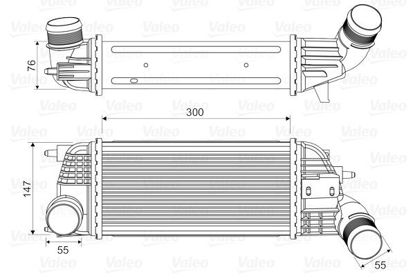 VALEO Ladeluftkühler 818620 818620 VALEO C5 III Kombi (RW) Ladeluftkühler Preis