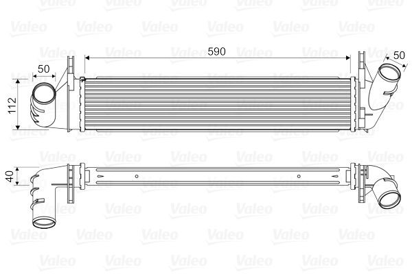 VALEO Chladič plniaceho vzduchu 818678 VALEO 818678 originálne Intercooler Dacia Logan LS cena