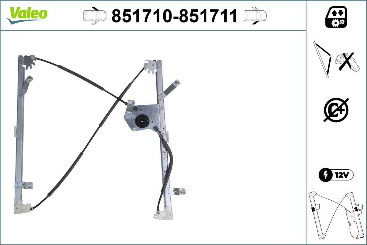 VALEO Rudehejs 851710 Rudehejs Renault FC0/1_ 851710 VALEO