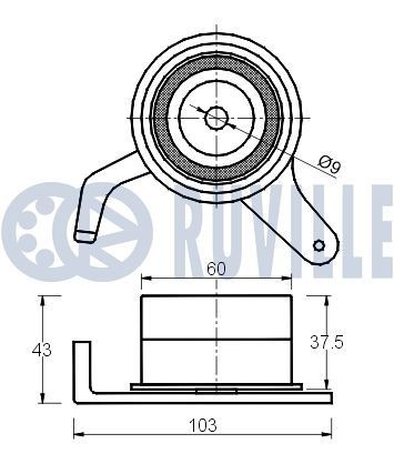 RUVILLE Stabilisatorstag 928410 928410 RUVILLE stabilisatorstag ABARTH 500 / 595 / 695