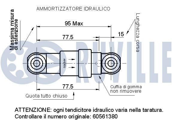 RUVILLE Braccio oscillante, sospensione ruota 935086 935086 Braccetti BMW RUVILLE costo