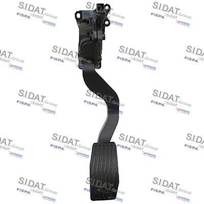 SIDAT Akceleračný pedál - sada 84.2221 Plynový pedál SIDAT Fiat QUBO 84.2221