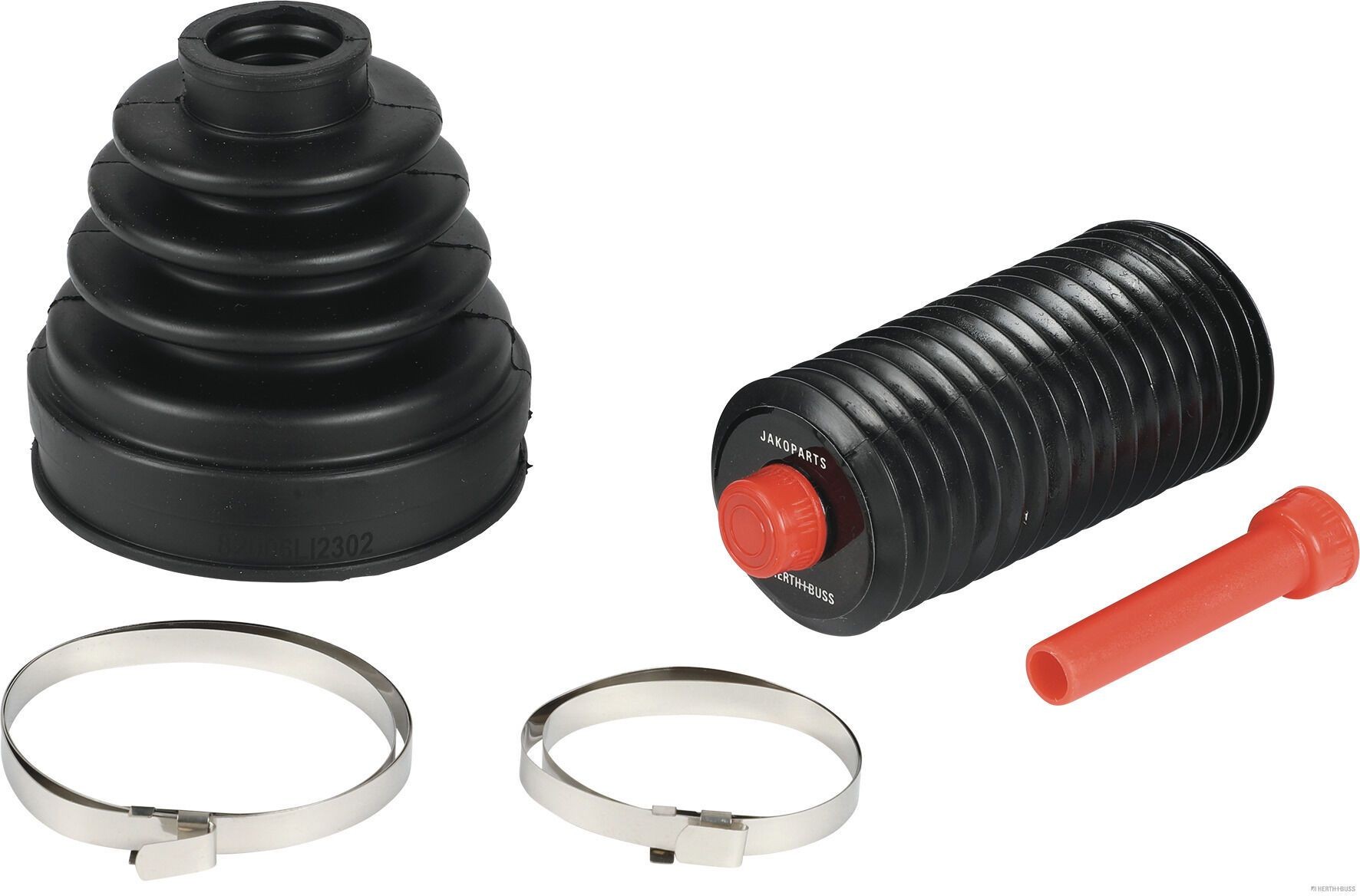 HERTH+BUSS JAKOPARTS Putekļusargu komplekts, Piedziņas vārpsta J2882006 HERTH+BUSS JAKOPARTS J2882006 Pusass putekļu gumijas Toyota PICNIC orģinālās