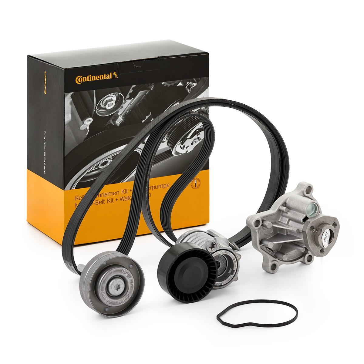 CONTITECH Waterpomp + Multi V-riemset 6PK1873WP1 6PK1873WP1 CONTITECH Multiriem set Skoda 6Y3 prijs