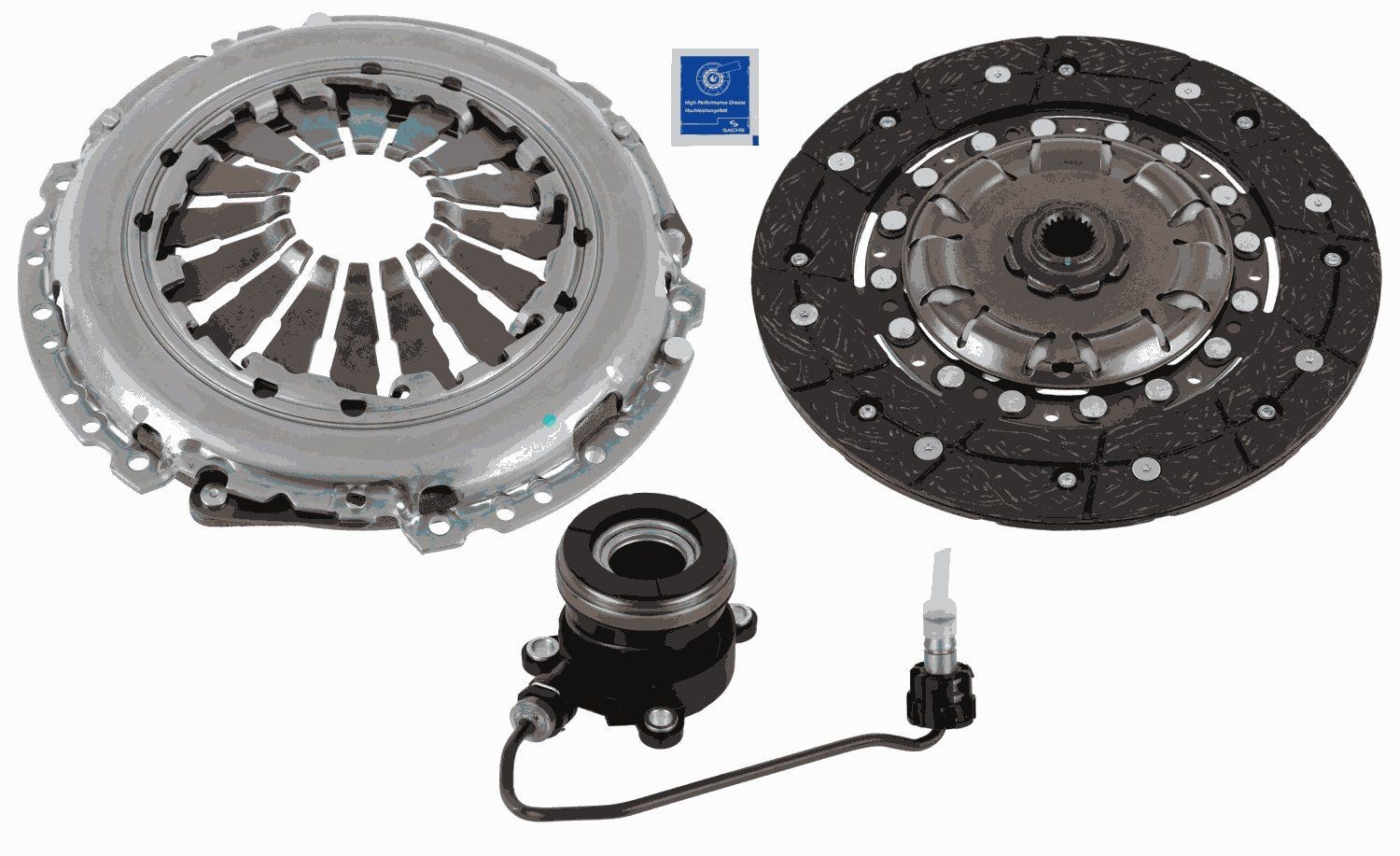 SACHS Kopplingssats 3000 990 464 SACHS 3000 990 464 Kopplingssats CHEVROLET Aveo Sedan (T300) 1.6 116 hk 2020