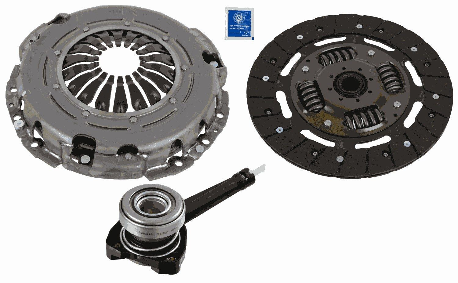 SACHS Kopplingssats 3000 990 466 3000 990 466 SACHS racing koppling Renault ESPACE