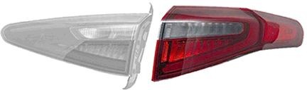 VAN WEZEL Baklykt 0125922 VAN WEZEL 0125922 Baklykter Alfetta GT (116) pris