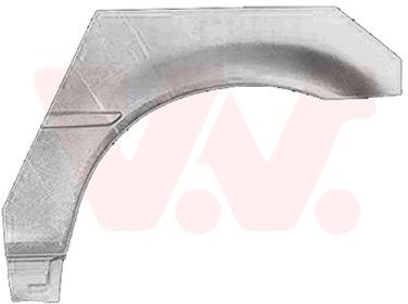 VAN WEZEL Sdovägg 0647145 VAN WEZEL 0647145 Hjulhus BMW E34 original