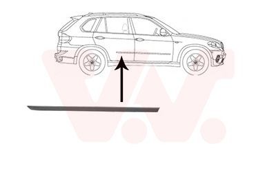 VAN WEZEL Sier- / beschermingspaneel, deur 0689426 VAN WEZEL 0689426 Sierlijst BMW 3 Coupe (E46) goedkoop