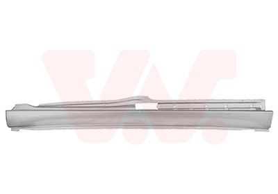 VAN WEZEL Foor board, door sill 1610101 VAN WEZEL 1610101 γνήσια Μαρσπιέ Fiat Panda 141 κόστος