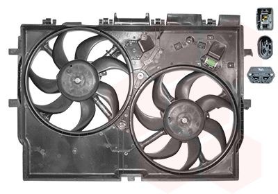 Ventilador de radiador VAN WEZEL 1651750 VAN WEZEL 1651750 Ventilador de radiador CITROËN JUMPER 2021