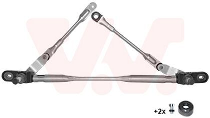VAN WEZEL Ruitenwissermechaniek 1709230 1709230 Ruitenwisserstangen FIAT 850 VAN WEZEL