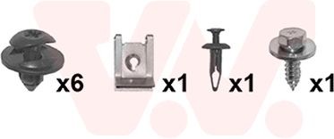 VAN WEZEL Kit de montage, aile 1808796 VAN WEZEL 1808796 Ailes Ford Orion 2 prix