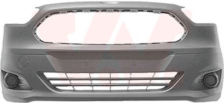 Kofanger VAN WEZEL 1925574 VAN WEZEL 1925574 Bagkofanger og forkofanger FORD TOURNEO COURIER 2019
